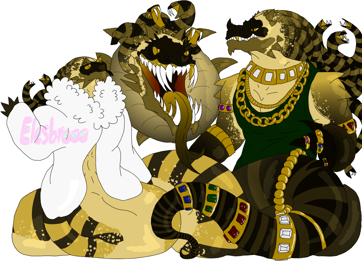 Draco The Demon Of Greed - Art (1280x921), Png Download