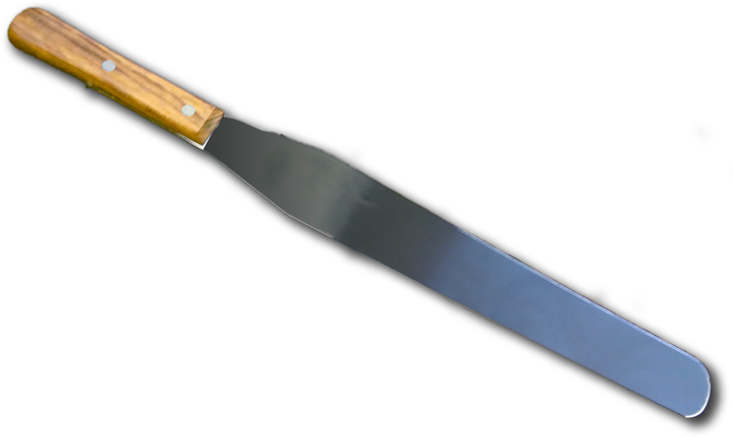 Straight Icing Spatula - Straight Spatula Png (1080x679), Png Download