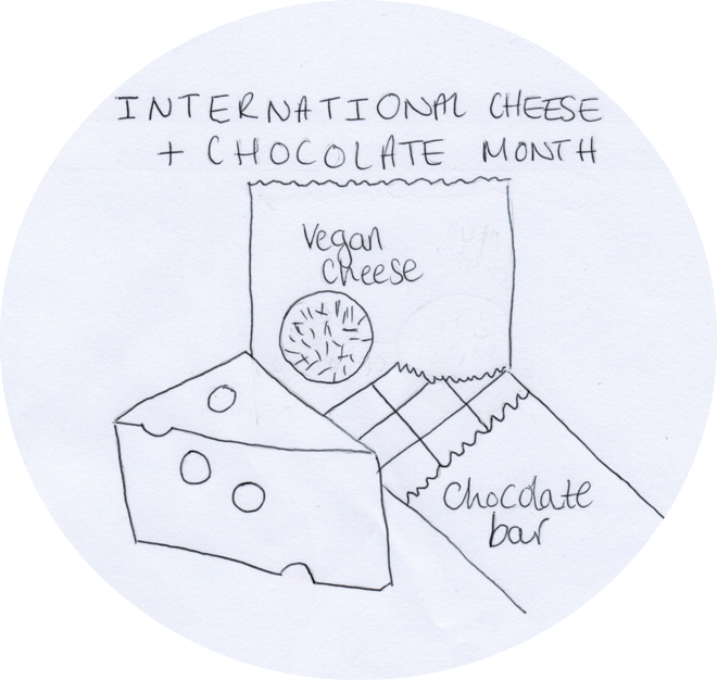 As A Huge Chocolate Fan I Was Pleased To Hear About - Sketch (660x626), Png Download