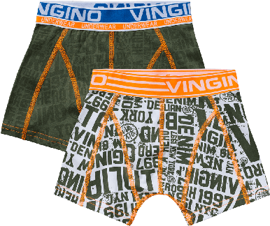 Boxershort Nyc 2-pack - Vingino Short Nyc 2 Pack Pants Army Moss (432x432), Png Download