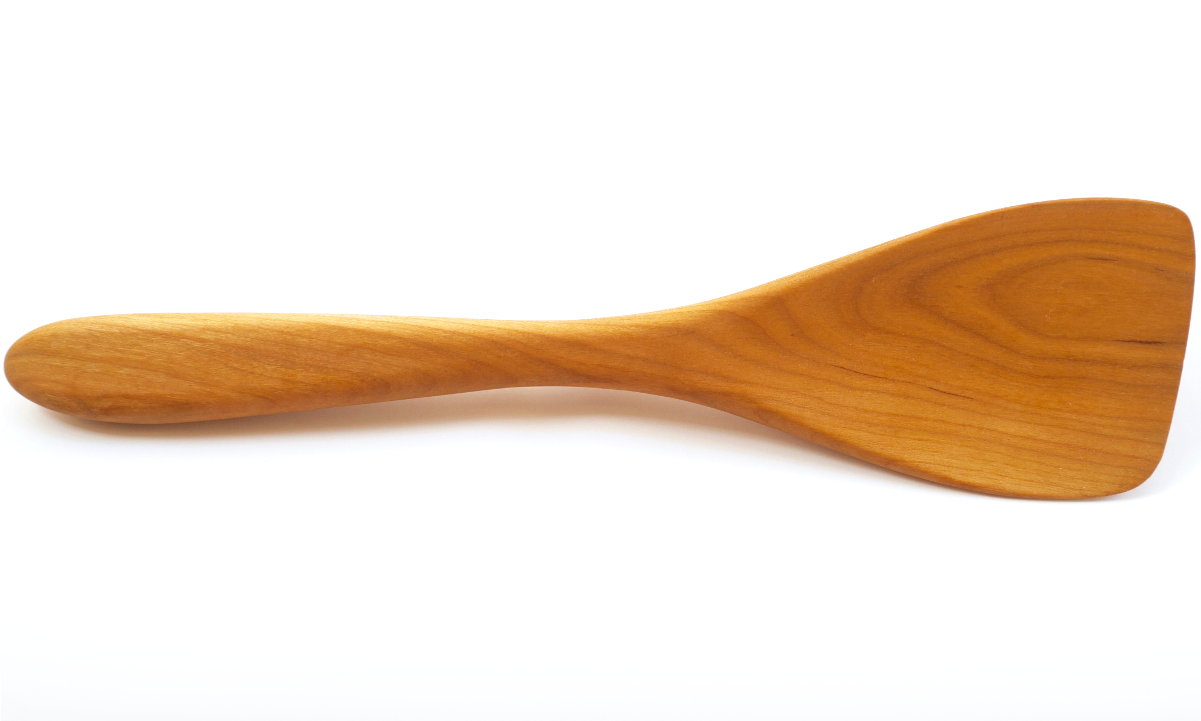 Cherry Wood Spatula - Paddle (1200x1200), Png Download
