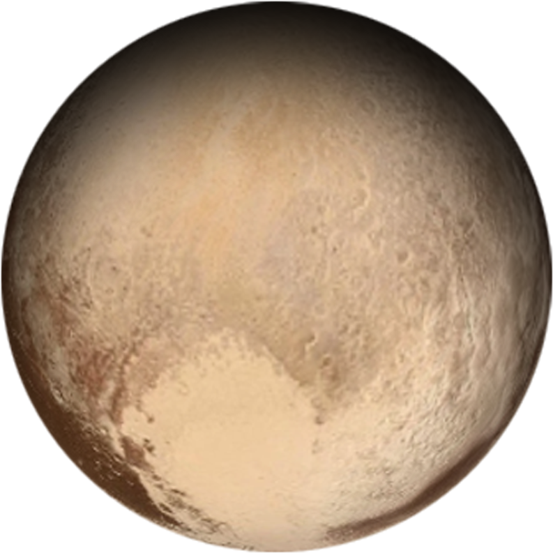 Pluto Is The Smallest Planet And The Largest Dwarf - Wiki (1024x1024), Png Download
