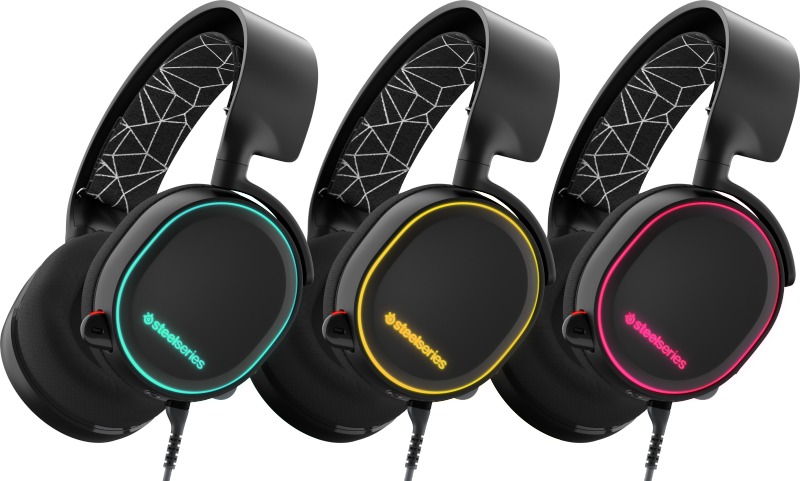 Bild 4 Steelseries Arctis 5 Gaming Headset Svart - Steelseries Headset Arctis 5 (800x481), Png Download