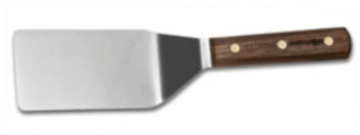 8″ Wood Handled Spatula - 5-inch Stainless Steel Turner (407x350), Png Download