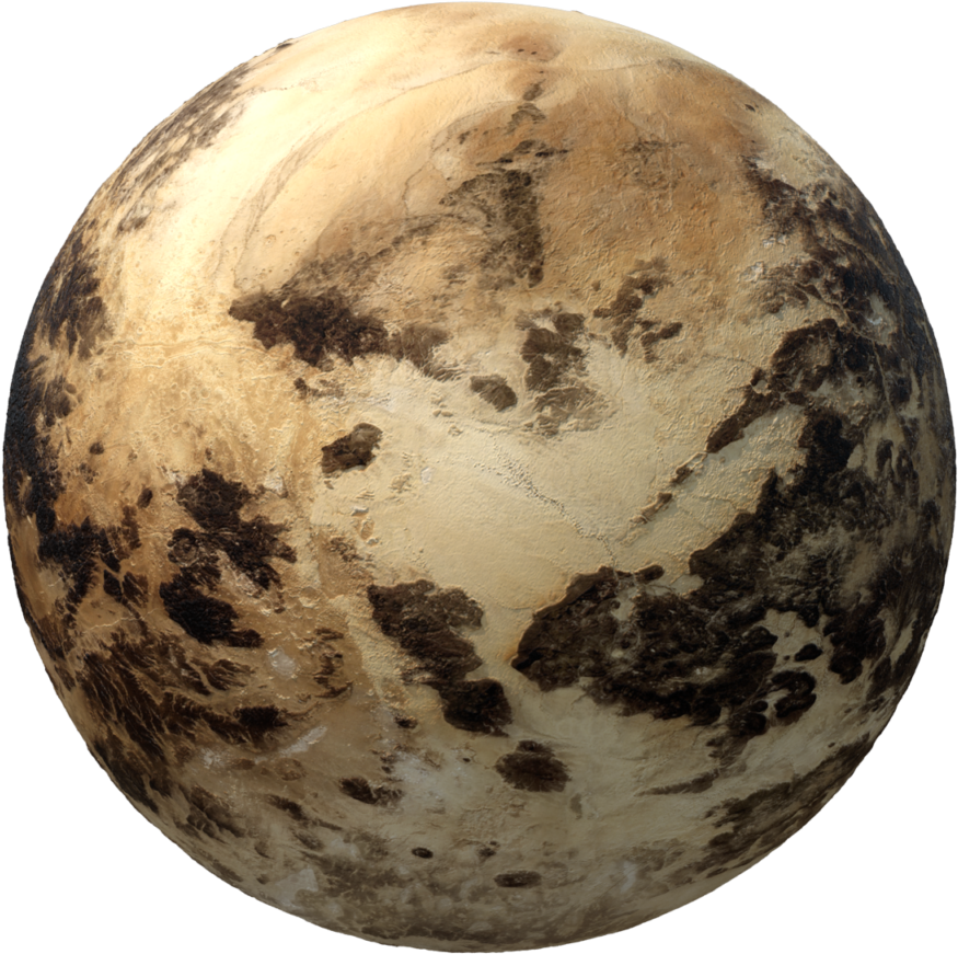 The Best Known Is The Dwarf Planet Pluto - Saint Louis Science Center (960x919), Png Download