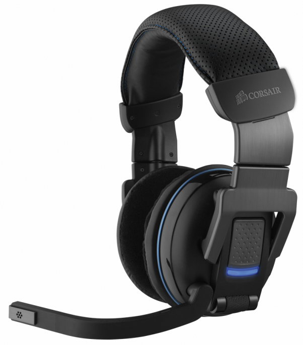 Corsair Vengeance 2100 Pc Gaming Headset - Corsair Vengeance 2100 Wireless Dolby 7.1 Gaming Headset (602x686), Png Download