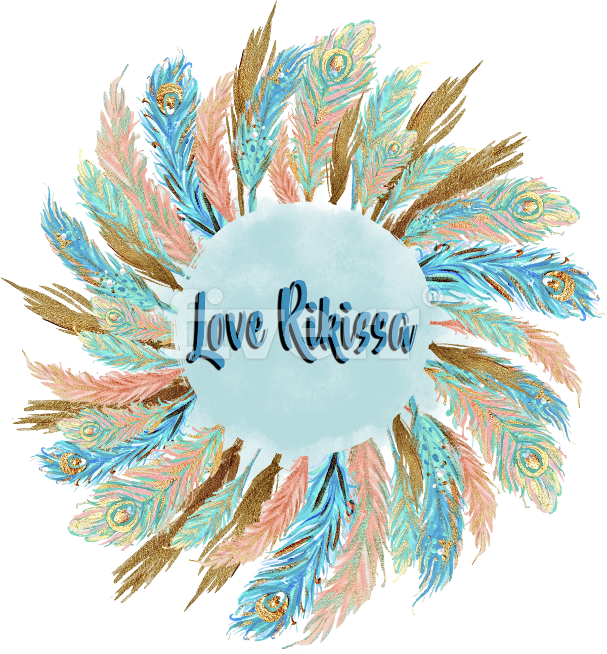 Feathers Png Circle (1200x1293), Png Download