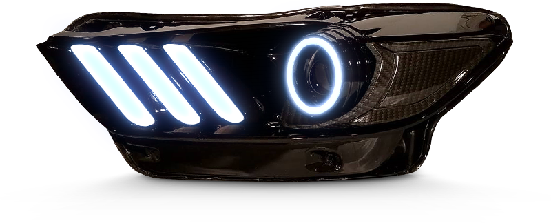 Halos & Demon Eyes - Light (800x324), Png Download