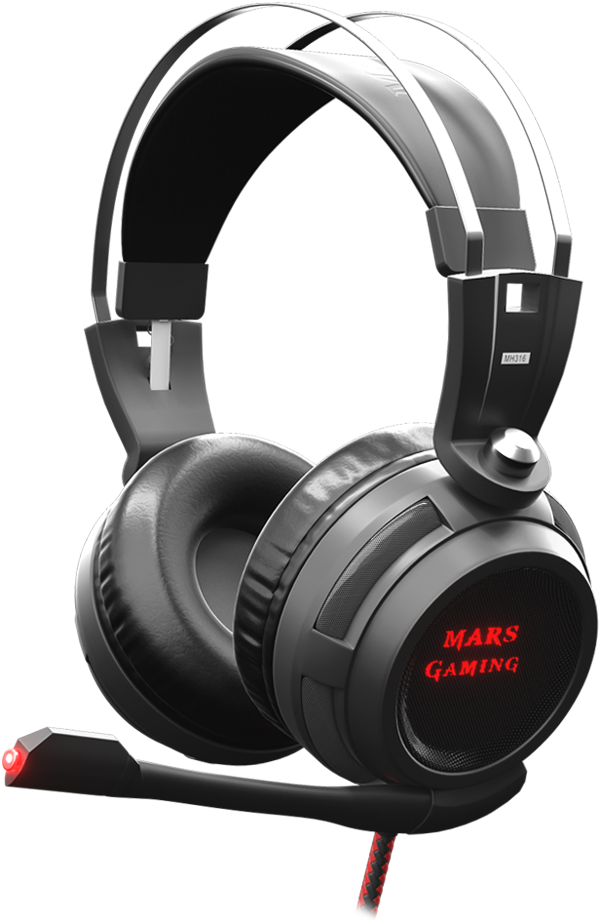 Mh316 Gaming Headphones - Mars Gaming Mh316 (960x960), Png Download