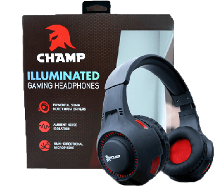 Champ Gaming Headphone - Champ Illuminated Gaming Headphones (500x500), Png Download