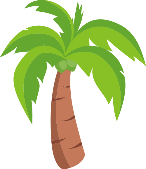 Comprar Online - Palm Trees Clip Art (500x579), Png Download