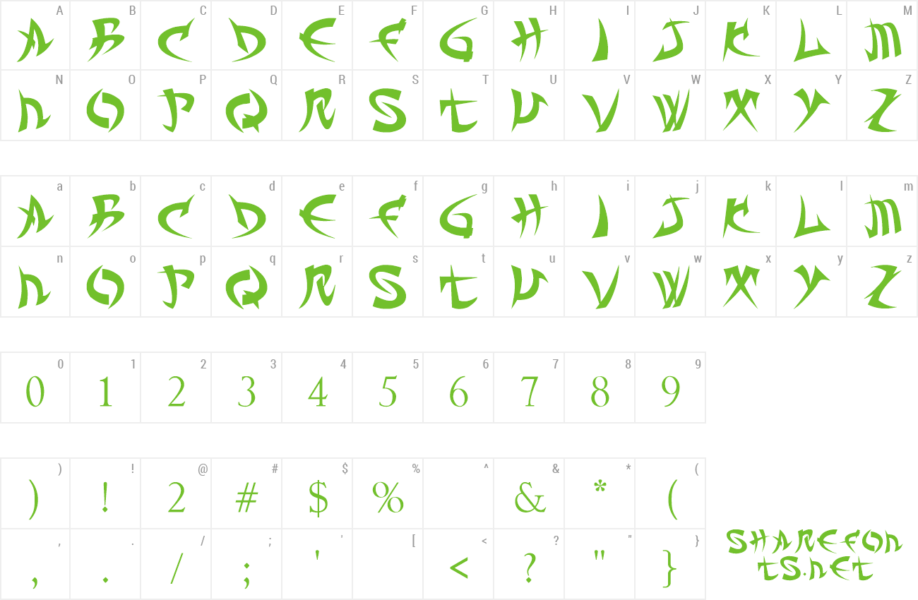 Font Troll Kabb Preview - Number (1300x850), Png Download