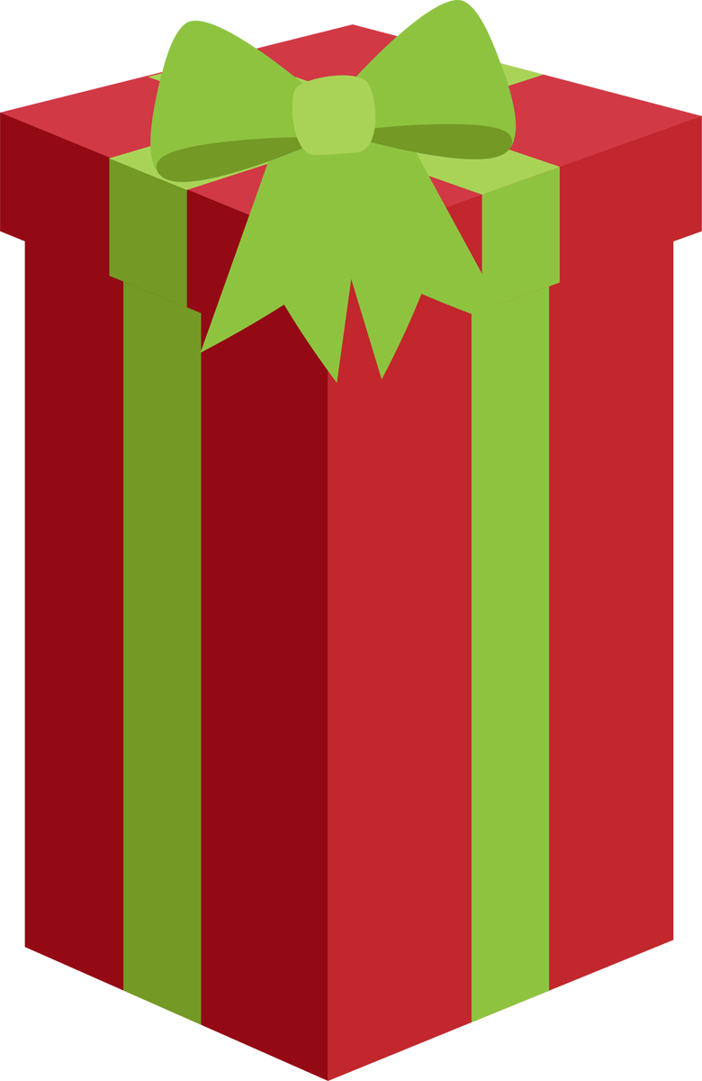 Gift Clipart Xmas Presents - Christmas Presents Clipart Png (780x1200), Png Download