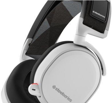 Steelseries Arctis 7 Gaming Headset - Steelseries Arctis 7 White (410x360), Png Download