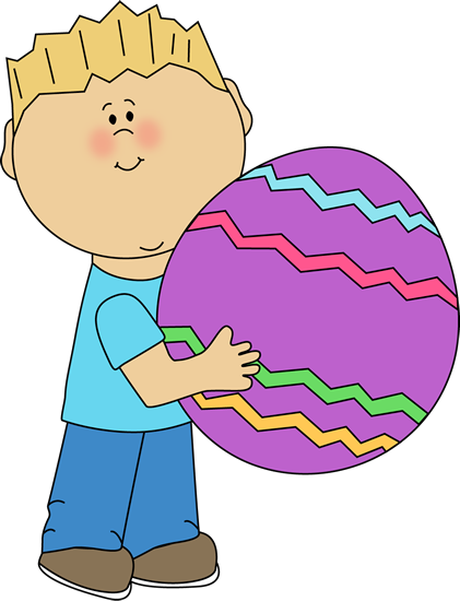 Easter Clipart Child - Easter Clipart For Boys (421x550), Png Download
