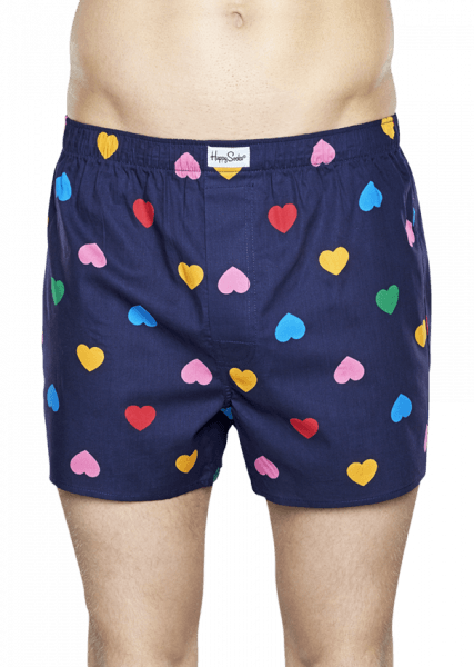 Happy Socks Heart Boxer (427x600), Png Download