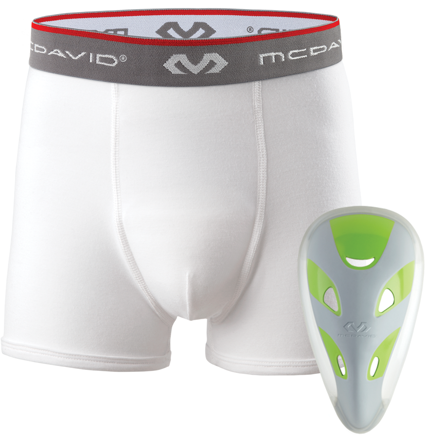 Mcdavid Youth Boxer Brief With Flexcup (1000x1000), Png Download