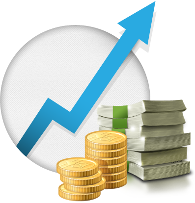 Get A Higher Revenue Share - Revenue Png (397x414), Png Download