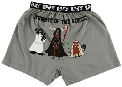 Beware Of The Force - Lazy One Boxers (432x525), Png Download