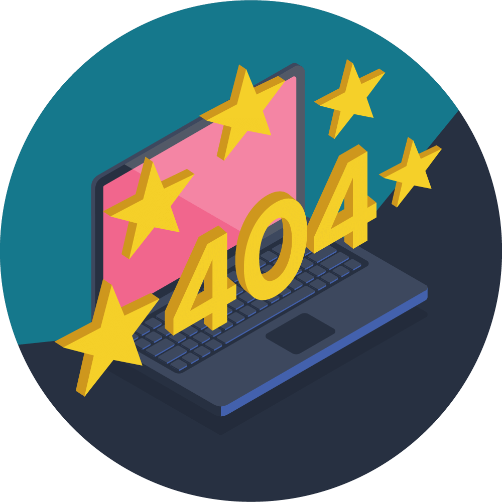 404 Hall Of Fame And The End Of Broken Links - Illustration (1000x1001), Png Download