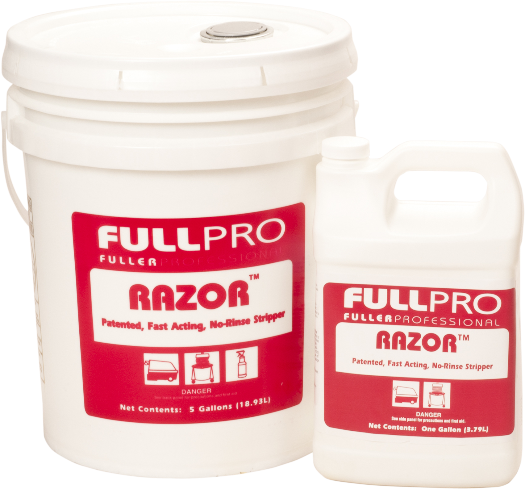 Razor No Rinse Stripper (5gl) (1855x1657), Png Download