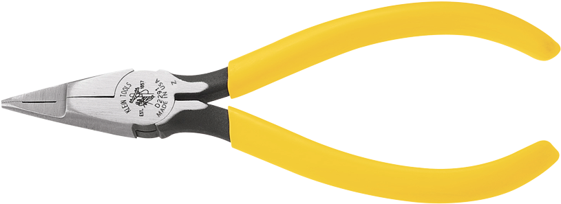D2291 - Klein Tools Long-nose Telephone Work Pliers - Long-nose (1000x1000), Png Download