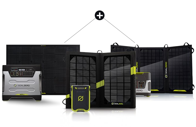 Venture 30 Solar Recharging Kit - Gzv30k (800x519), Png Download