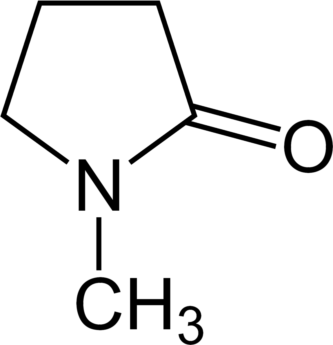 1 Methyl 2 Pyrrolidinone (1200x1229), Png Download