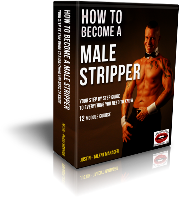 Make Great Money While Only Working Part-time Hours - Become A Male Stripper (609x664), Png Download