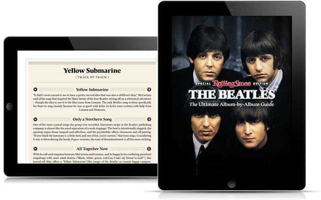 Rolling Stone Beatle's App - Beatles (652x406), Png Download