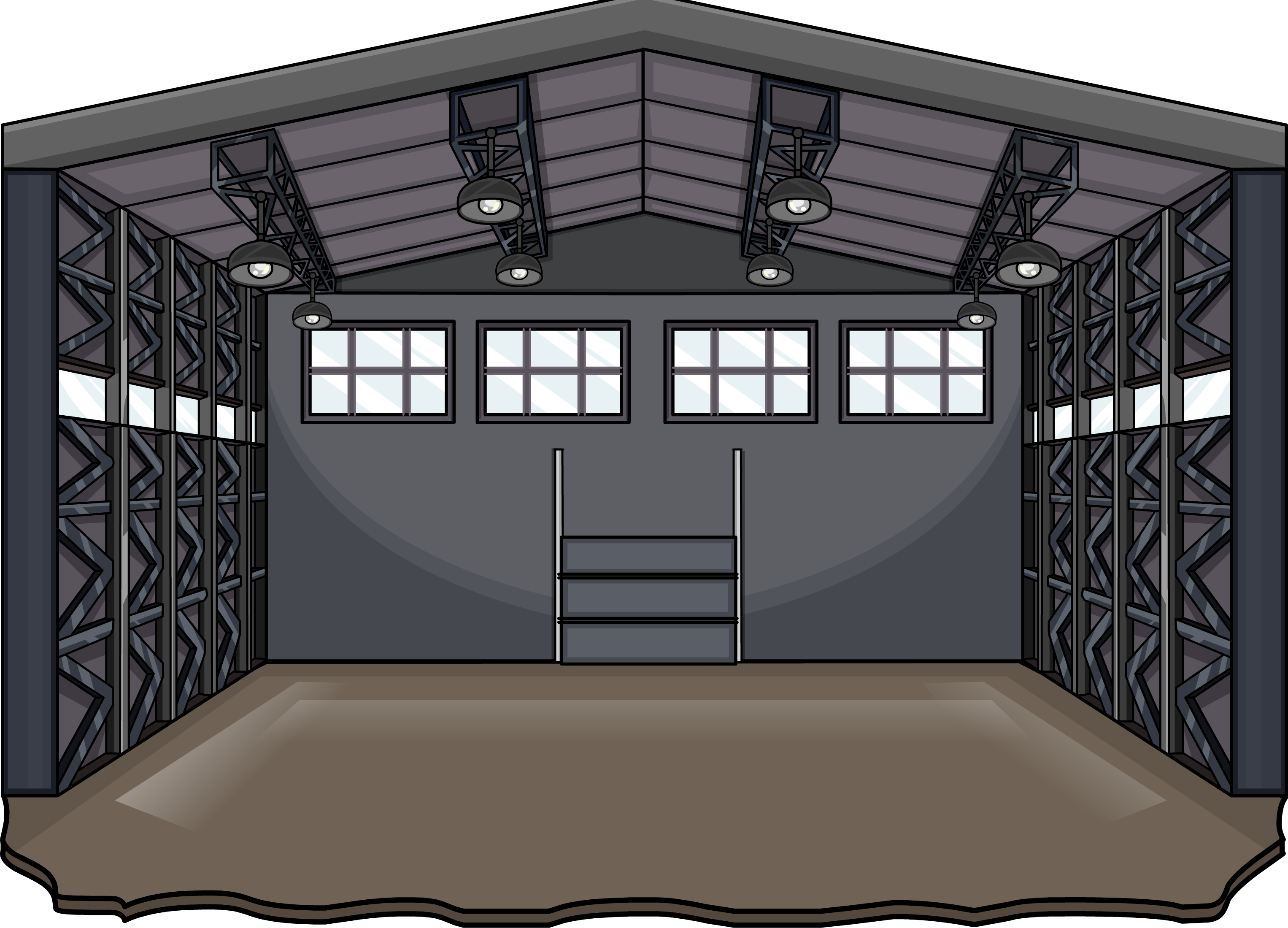 Warehouse Igloo - Shed (3053x2199), Png Download