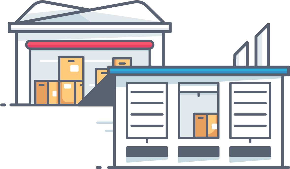 Clip Black And White Download Best Pl Fulfillment Company - Warehouse (1200x900), Png Download