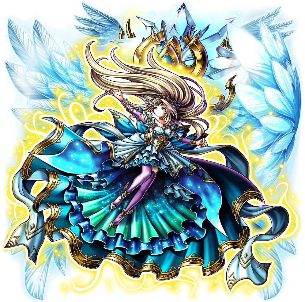 Iris Full Art - Grand Summoners Iris (1024x1024), Png Download