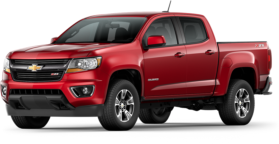 Lease From - - Blue Chevy Colorado 2017 (1000x518), Png Download