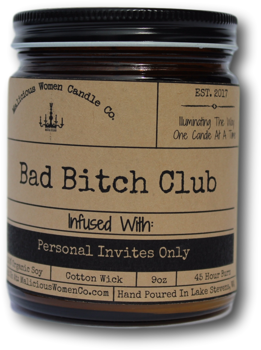 Bad Bitch Club Clipped Rev 1 V=1528308120 - Candle (2508x1672), Png Download