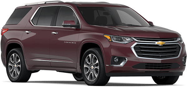 New 2018 Chevrolet Traverse - 2018 Chevy Traverse Vs Ford Explorer (606x352), Png Download