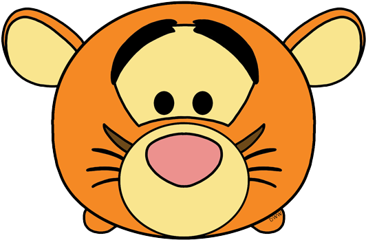 Com Imagesnewb3 Images Tsum-tigger Tigger Disney, Disney - Disney Tsum Tsum Tigger (550x364), Png Download
