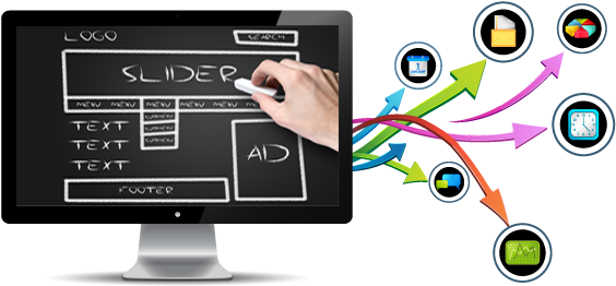 Let's Get Started On Your Website Project - Website Layout Design Png (600x290), Png Download