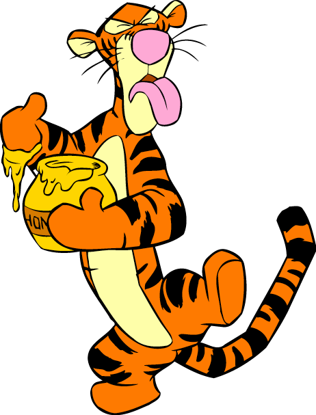 Tiggers Don - Characters With White Background (462x607), Png Download