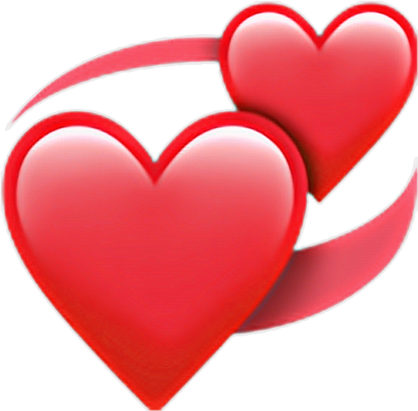 Whatsapp Heart Emoji Png (720x613), Png Download