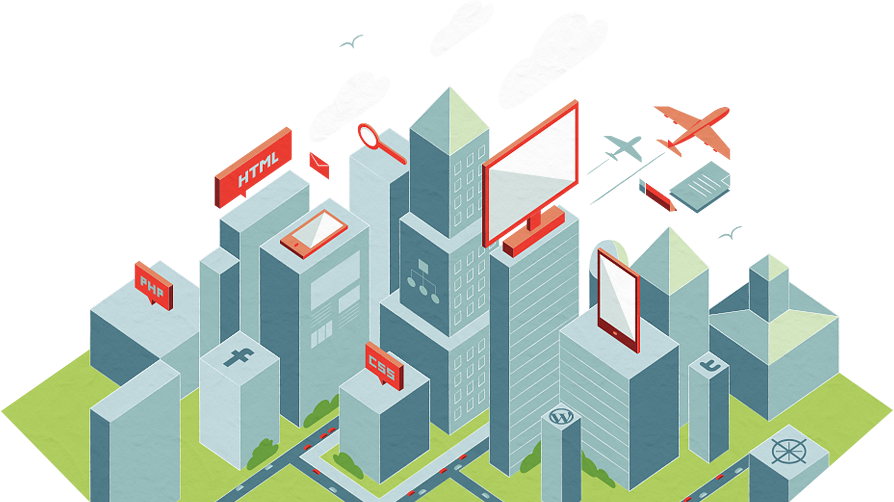 Banner - Websites Design And Development (894x502), Png Download