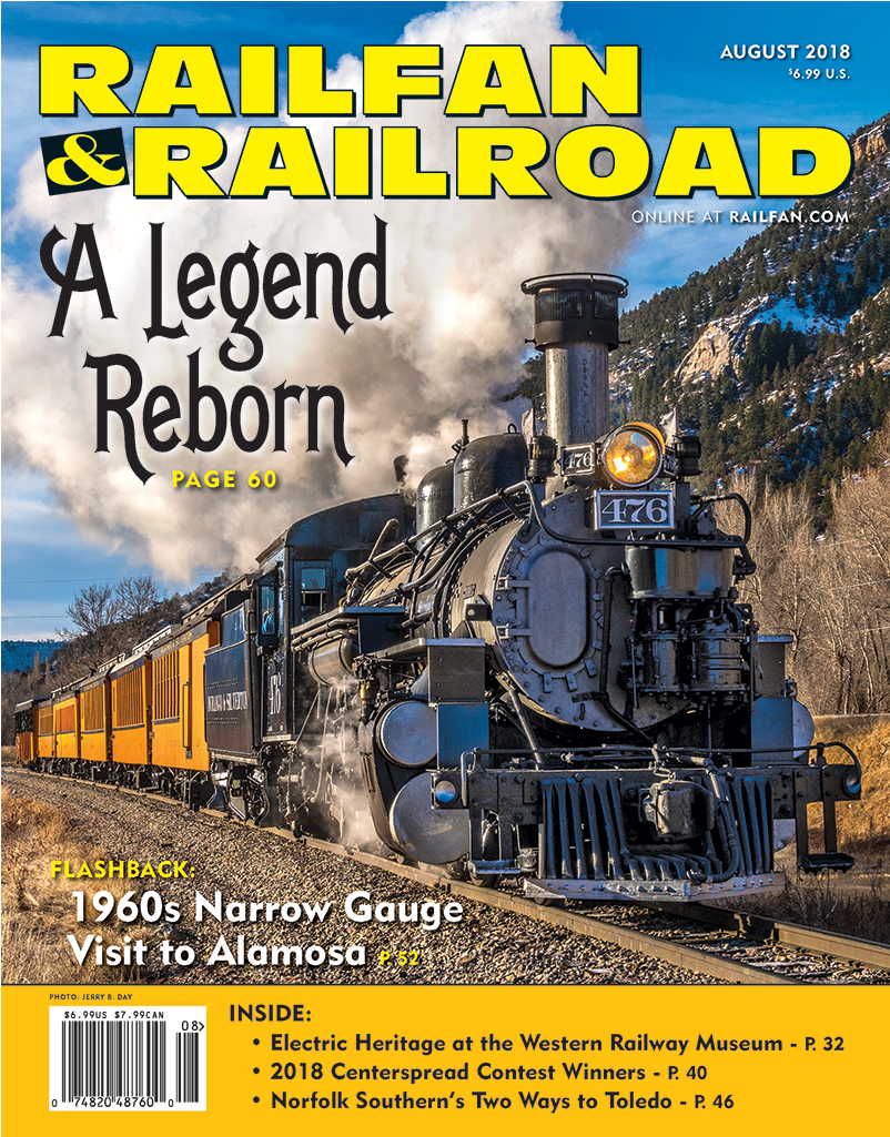 Railfan & Railroad August - Railroad Magazine (1024x1024), Png Download