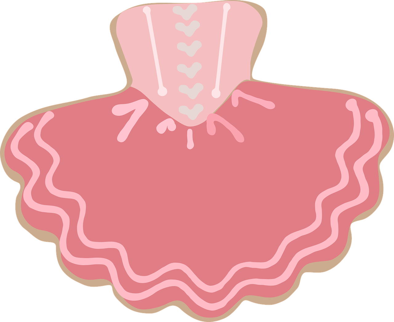 Ballet Dress Dance - Vestido Bailarina Rosa Png (1280x1048), Png Download