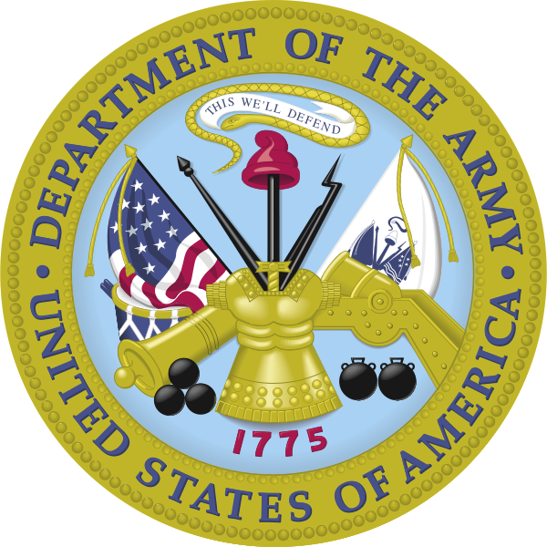 Department Of The Army Seal - Department Of The Army Logo Vector (600x600), Png Download