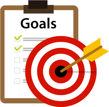 Goal Clipart Png - Business Goals Icon (500x471), Png Download