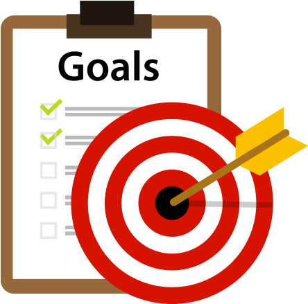 Goal Clipart Png - Business Goals Icon - Free Transparent PNG Download