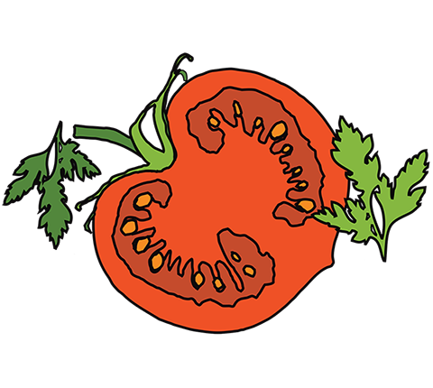 About Us - Tomate Fresh Kitchen (480x430), Png Download