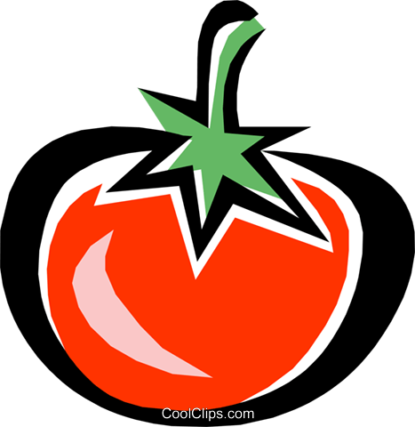 Tomate Libres De Derechos Ilustraciones De Vectores - Tomate Con Movimiento (467x480), Png Download