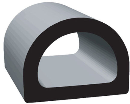 D Shaped Seal - Door (500x350), Png Download