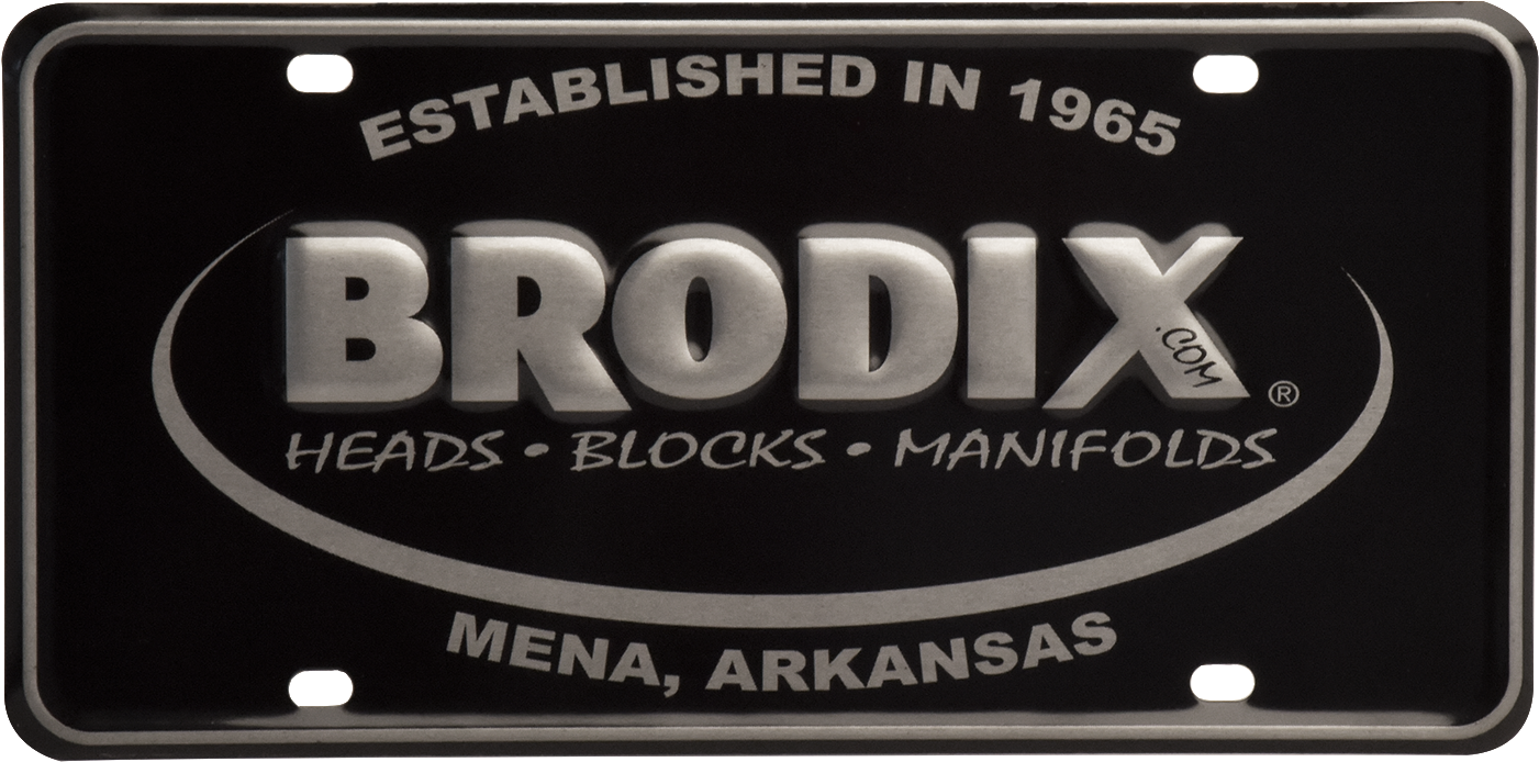 Ms Brodix License Plate - Metal (1500x810), Png Download
